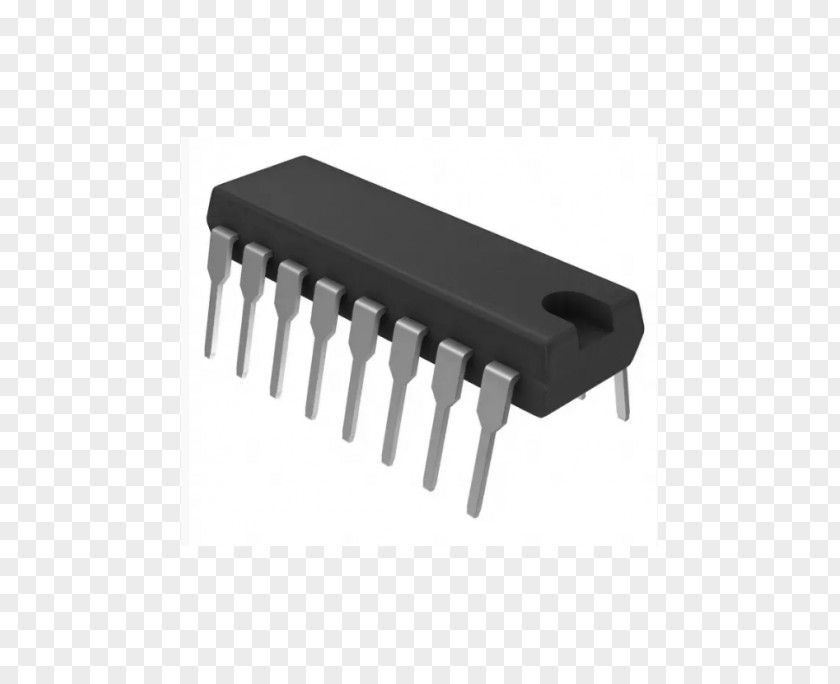 Counter Integrated Circuits & Chips Dual In-line Package Texas Instruments Resistor PNG