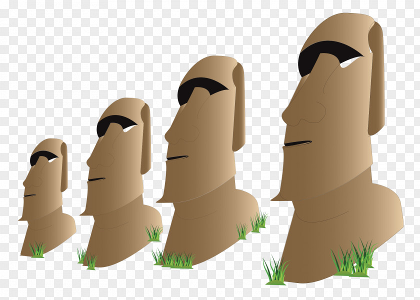 Hand-painted Leaning Tower Of Pisa Moai Easter Island Rapa Nui People Iti Clip Art PNG