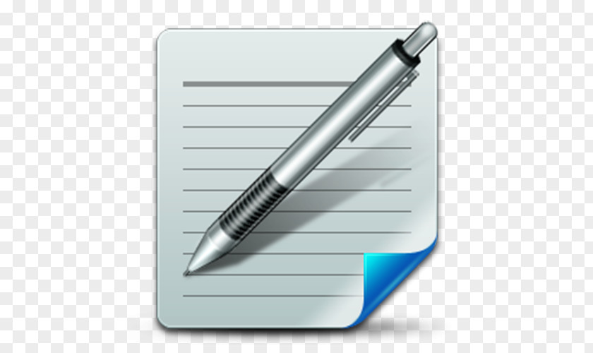 Hand Writing Document PNG