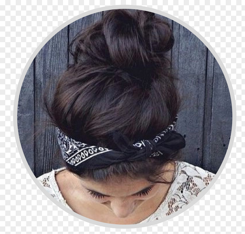 Shana Tova Kerchief Fashion Scarf Hairstyle Bun PNG