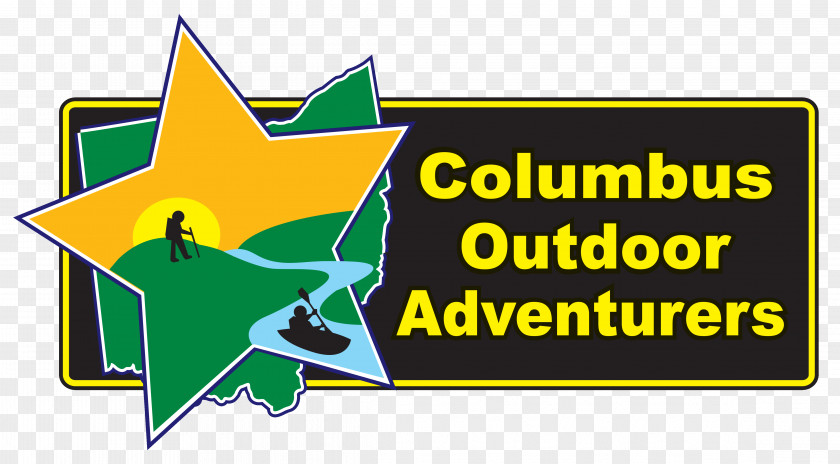 Columbus Outdoor Pursuits Recreation Logo Hiking Sport PNG
