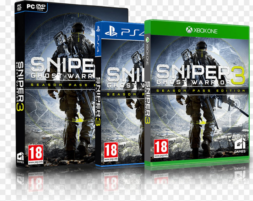 Ghost Warrior Xbox 360 Sniper: 2 3 Video Games PNG