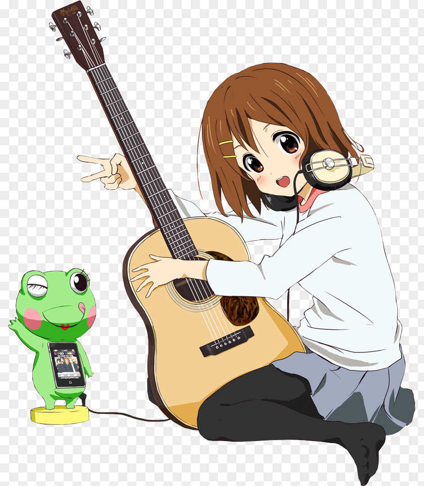 Yui Hirasawa Ritsu Tainaka K-On! Ukulele Windows 10 PNG