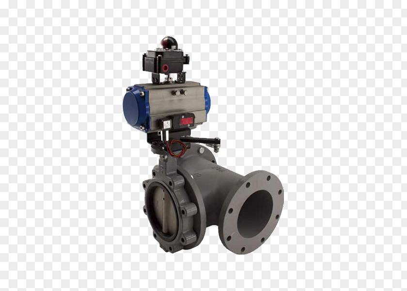 Butterfly Valve Process Control Actuator PNG