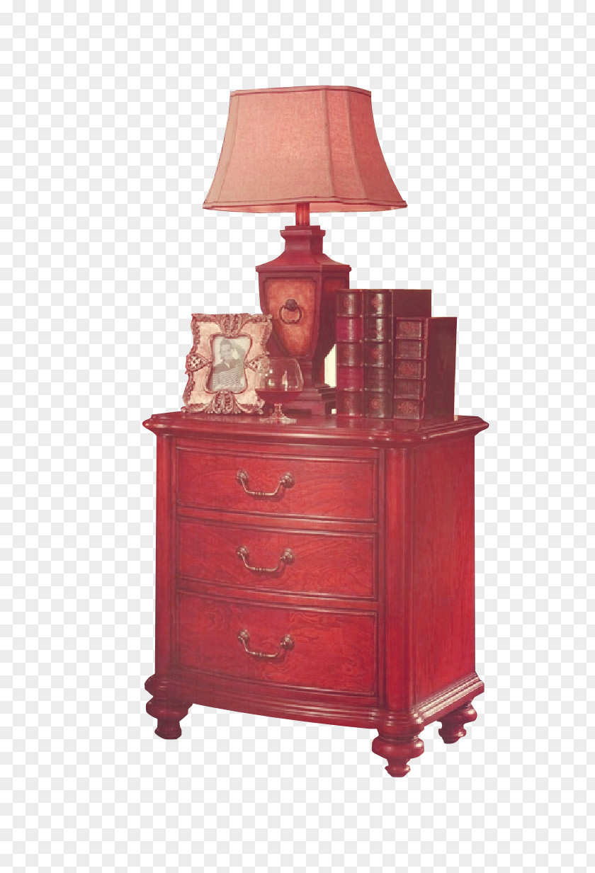 Continental Home Nightstand Table Icon PNG