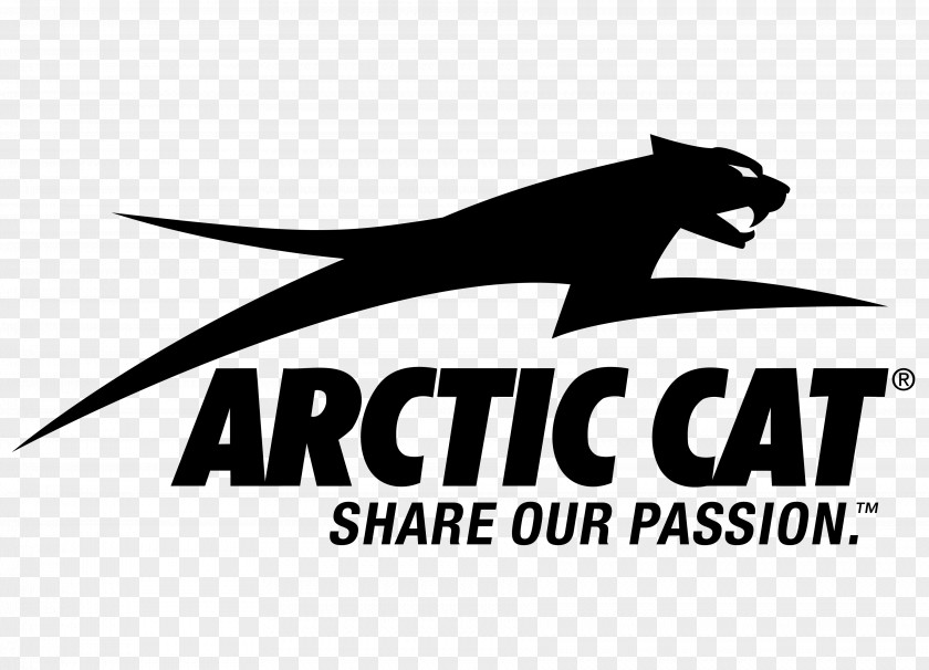 Creative Cat Logo Arctic Thief River Falls All-terrain Vehicle Side By Yamaha Motor Company PNG