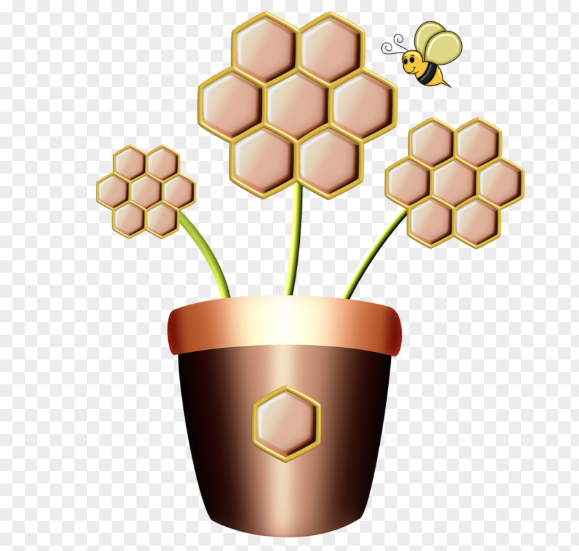 Flowers And Bees Bee Clip Art PNG