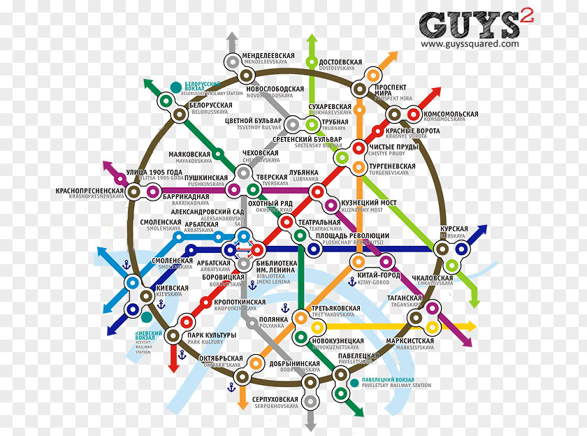 Map Moscow Metro Rapid Transit Commuter Station PNG