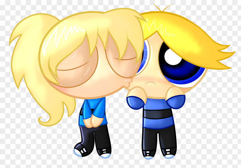 Powerpuff Girls The Rowdyruff Boys Art Kiss PNG