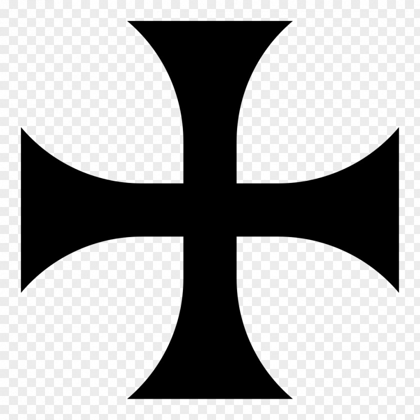 Christian Cross Pattée Maltese Symbol PNG