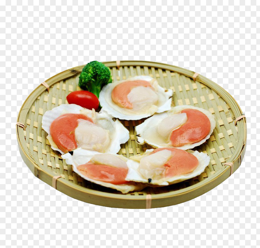 Frozen Half-shell Scallops Seafood Clam Mussel Barbecue Scallop PNG