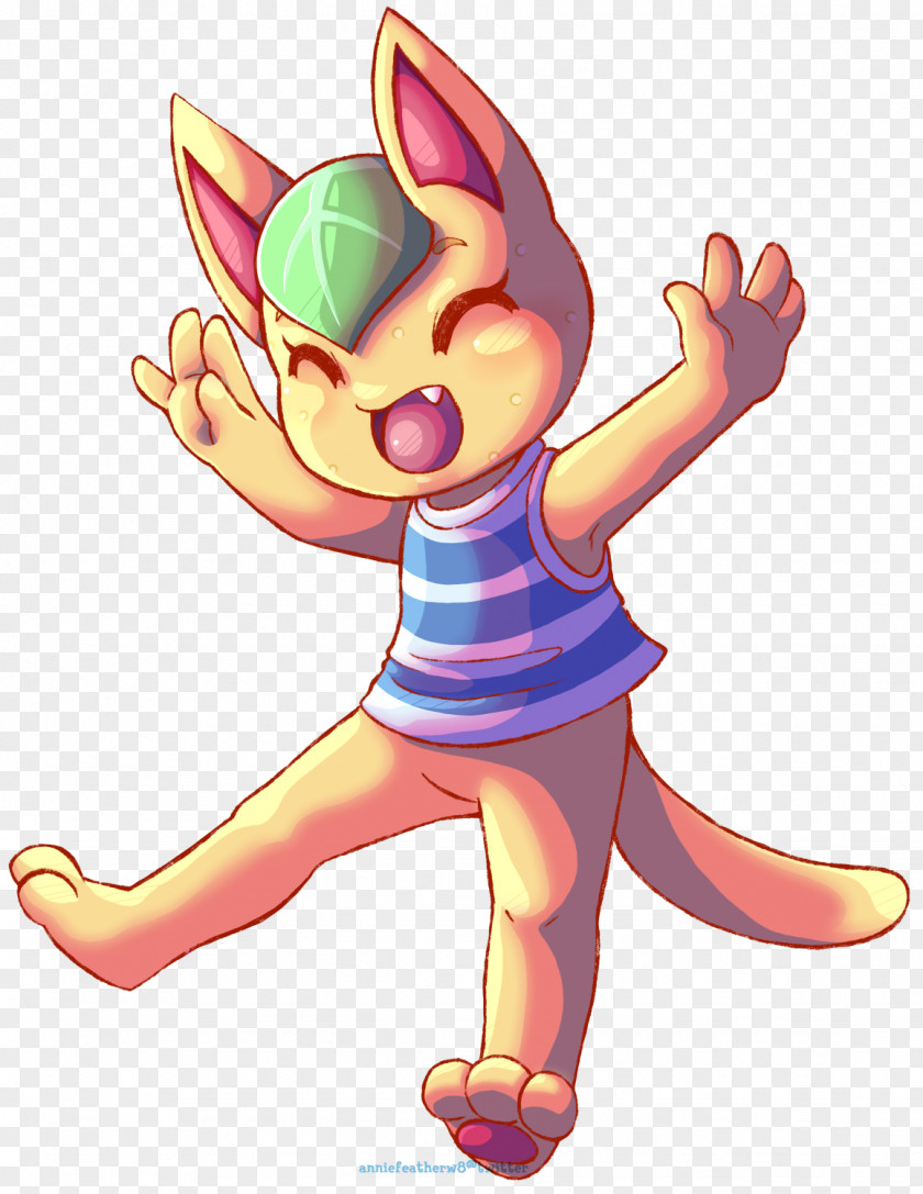Tangy Drawing Fan Art Animal Crossing Character PNG