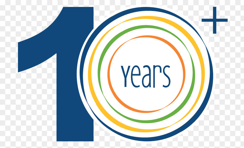 10 Anniversary Organization Management Consulting Logo Critical Studies PNG