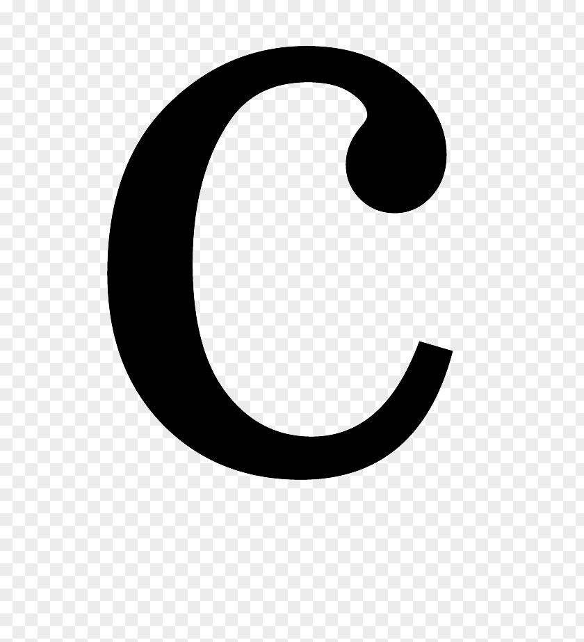 Letter C Brand Circle Pattern PNG