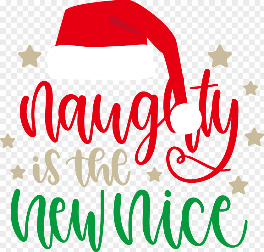 Naughty Is The New Nice Christmas PNG