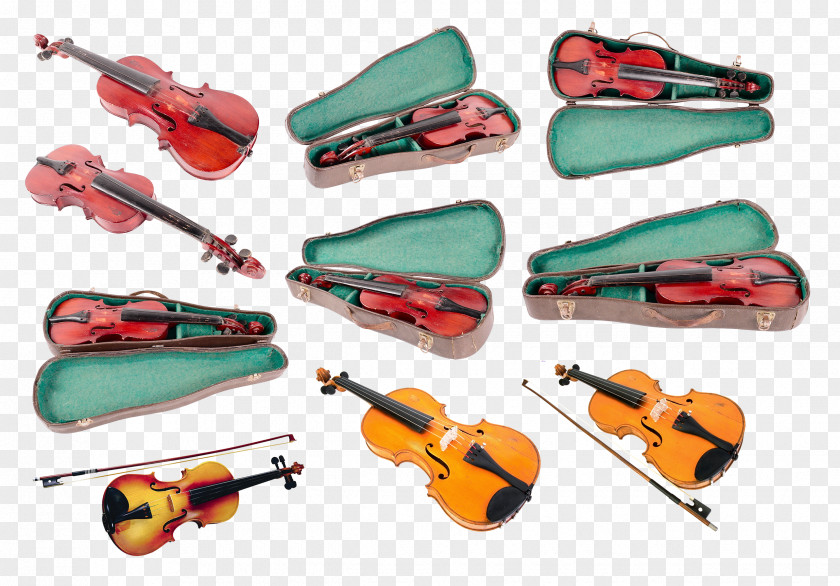 The Violin In Box Musical Instrument PNG