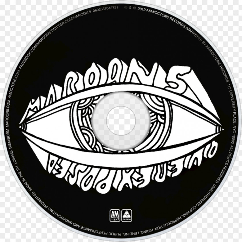 Wiz Khalifa Overexposed Compact Disc Maroon 5 1.22.03.Acoustic Payphone PNG