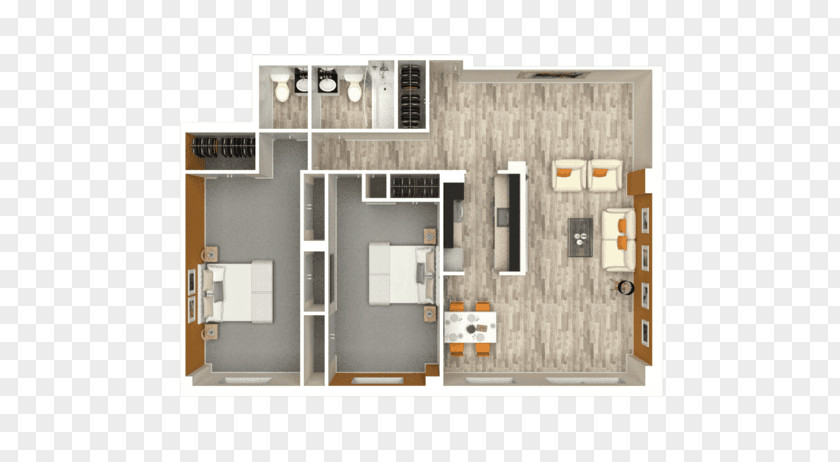 BEDROOM TOP VIEW 414 Flats Home Floor Plan Architecture Apartment PNG