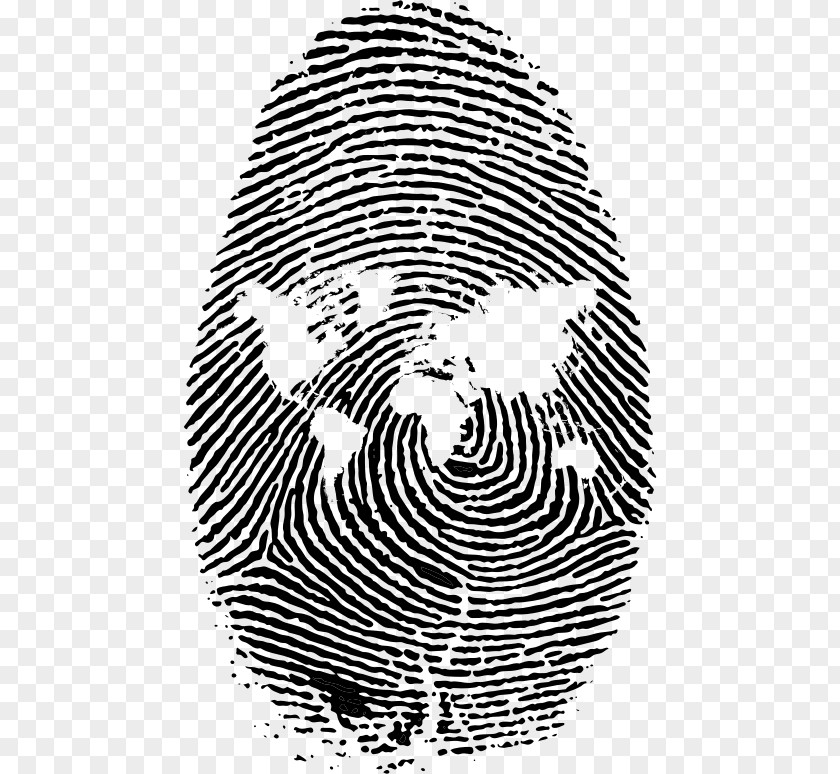 Fingerprint Vector Clip Art PNG