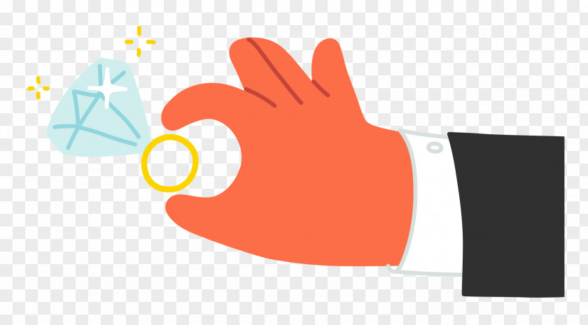 Hand Pinching Ring Hand Ring PNG