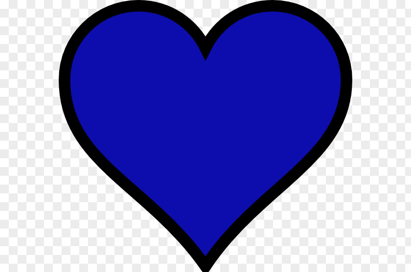 Heart Blue Clip Art PNG