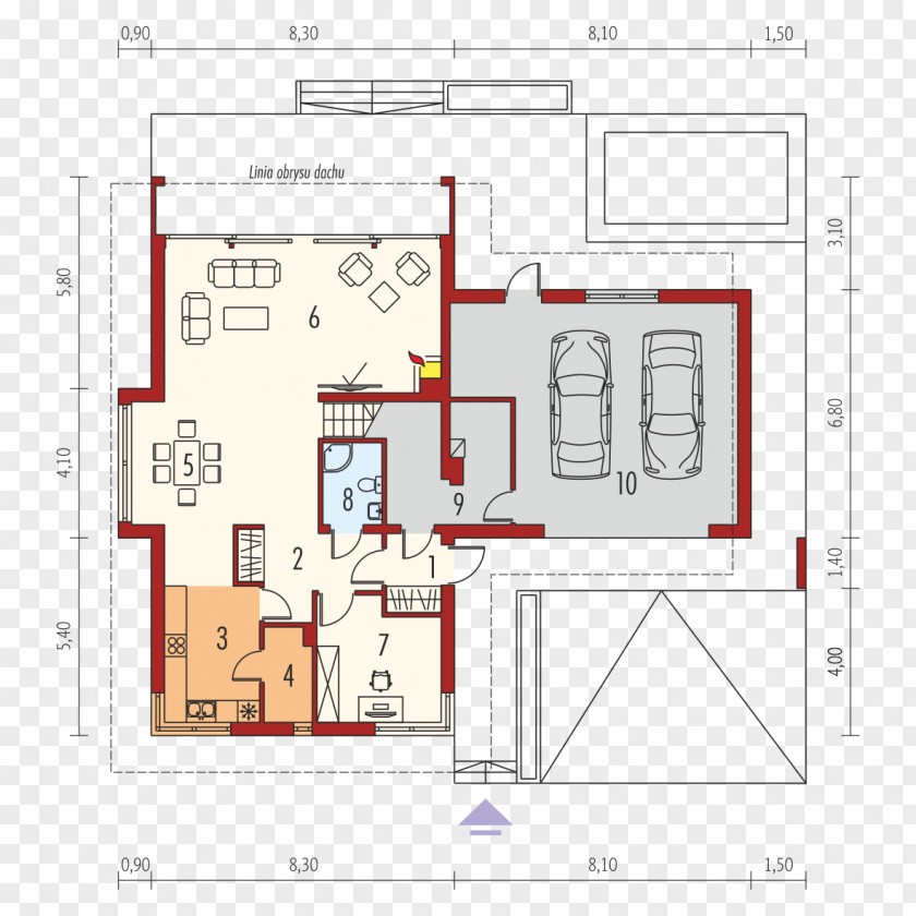 House Project Floor Plan Design Storey PNG