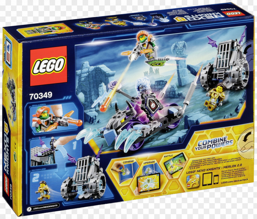 Lego Frame LEGO 70349 NEXO KNIGHTS Ruina's Lock & Roller Amazon.com Construction Set Minifigure PNG