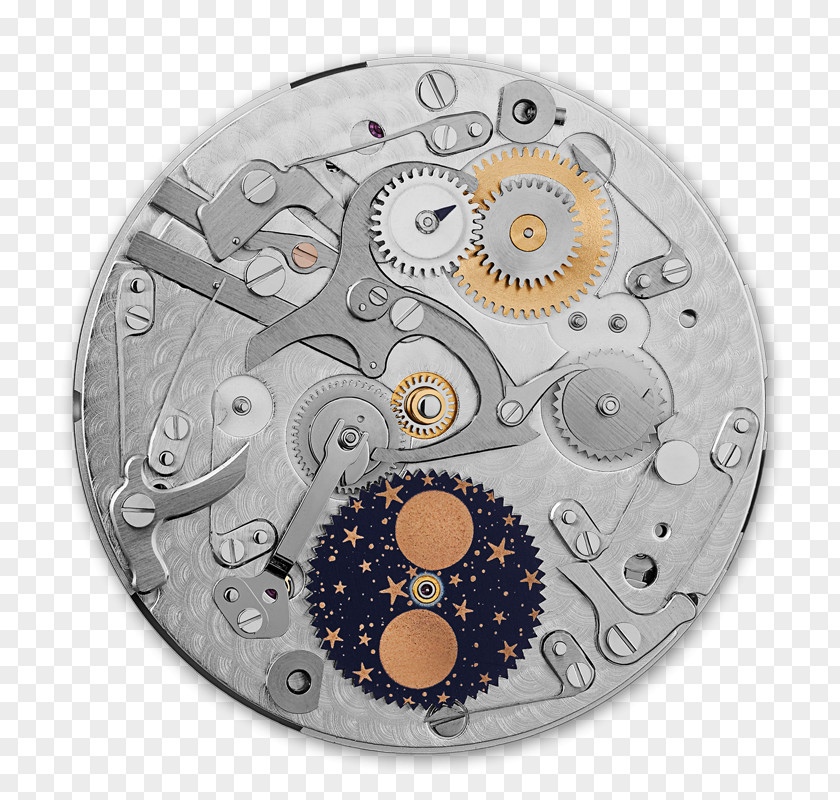 Mechanical Clock Movements Vaucher Manufacture Fleurier SA S.A. Aiguille Second Month PNG