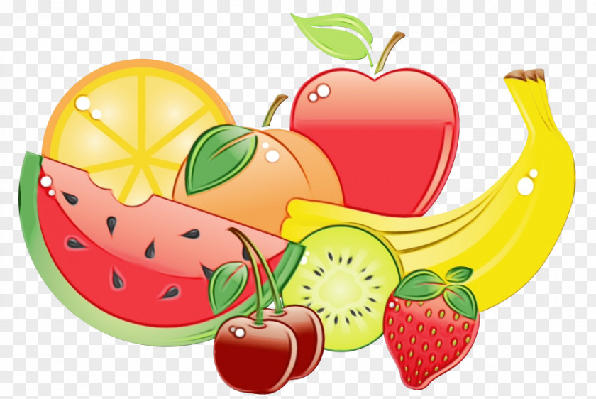 Superfood Cartoon Strawberry PNG