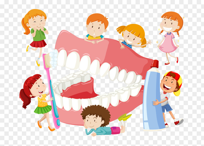 Toothbrush Clip Art Human Tooth Vector Graphics Brushing PNG
