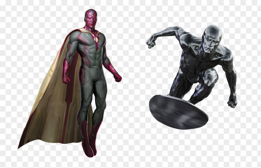 .vision Silver Surfer YouTube Fantastic Four Galactus Comics PNG