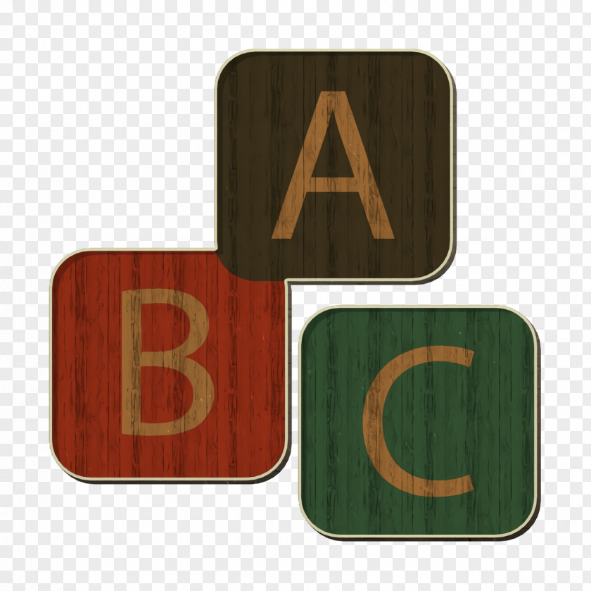 Bricks Icon Education Abc PNG