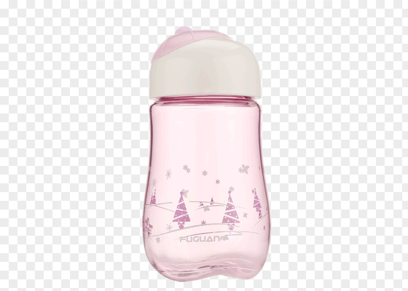 Cute Pink Plastic Kettle Cup Water Bottle PNG
