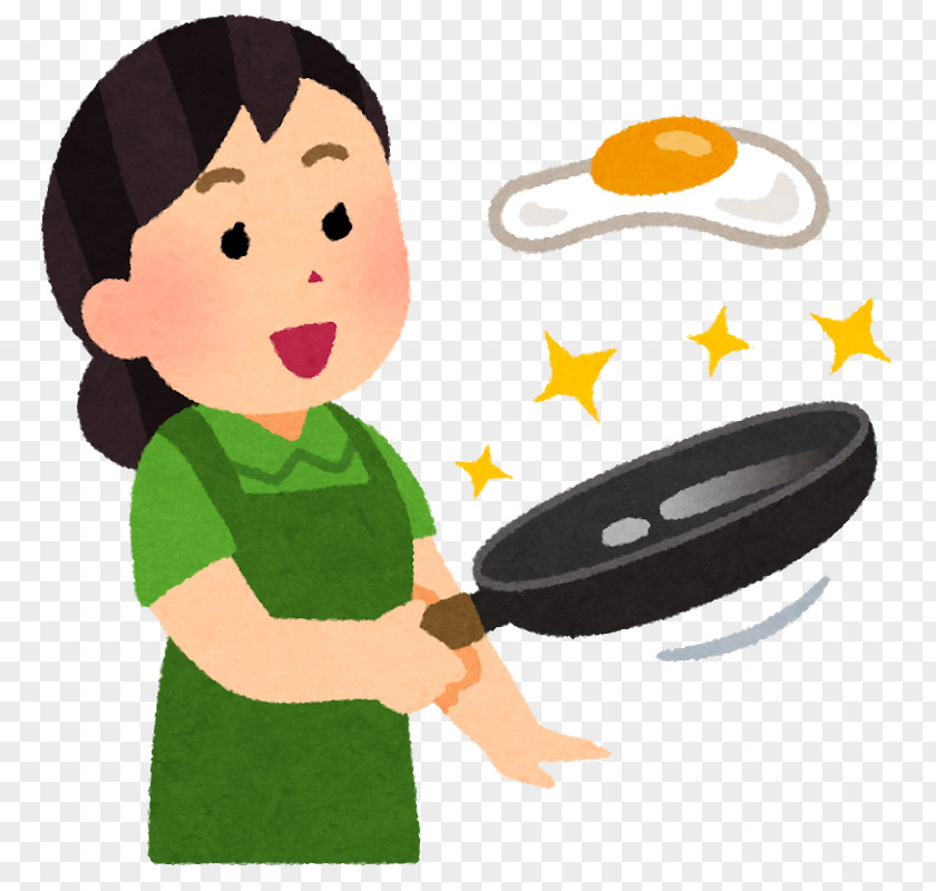 Frying Pan Rice Cuisine Breakfast Tamagoyaki PNG
