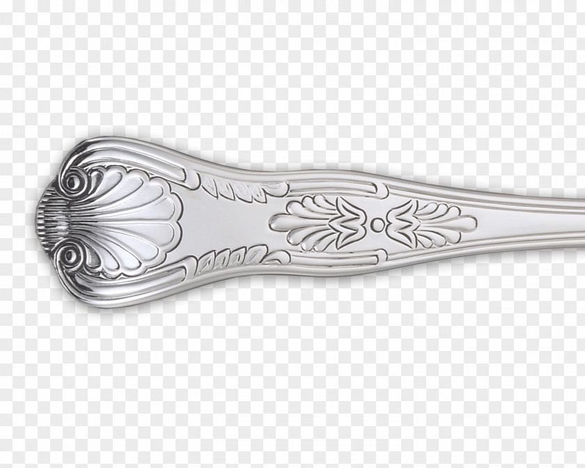 Silver Sheffield Cutlery Spoon Pattern PNG