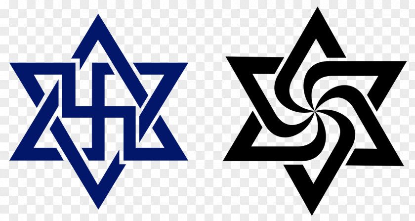 Symbol Raëlism Religion Swastika Star Of David PNG