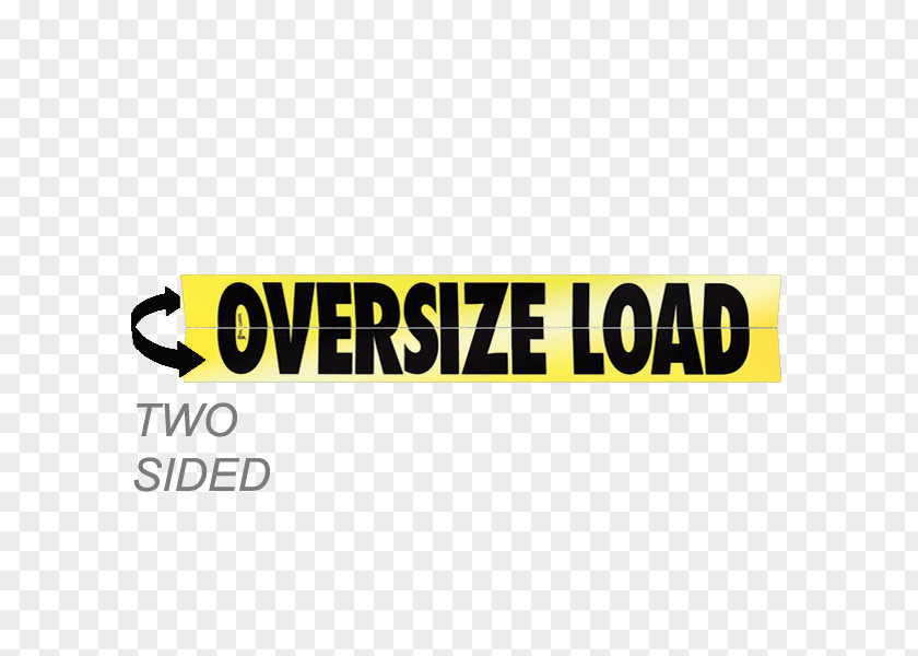 Car Oversize Load Banner Escort Vehicle PNG