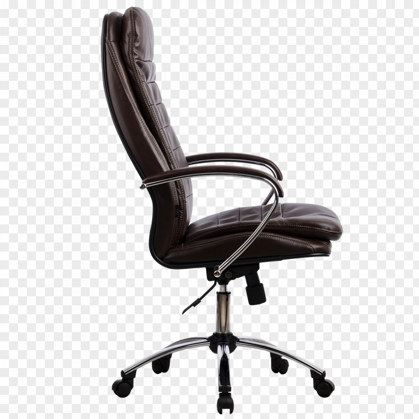 Chair Office & Desk Chairs Furniture Bonded Leather PNG