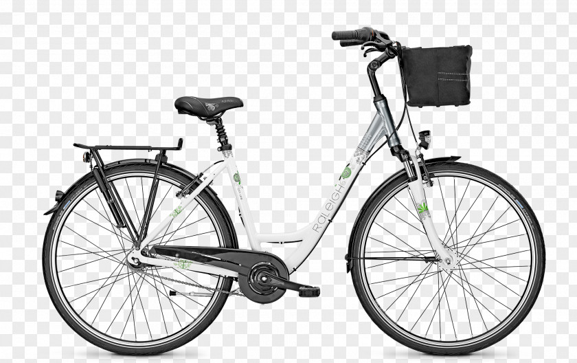City Life Raleigh Bicycle Company Trekkingrad PNG