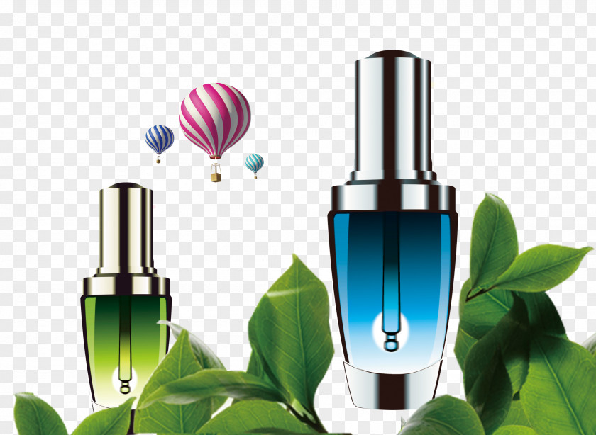 Cosmetics Leaves Balloons Perfume PNG