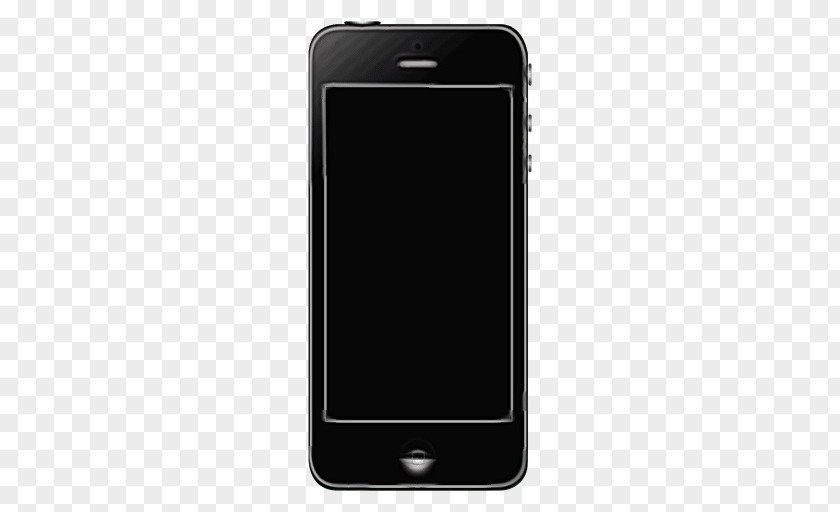 Mobile Phone Gadget Communication Device Case Black PNG