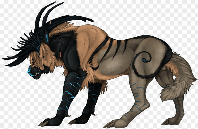 Mustang Pony Cat Demon Pack Animal PNG