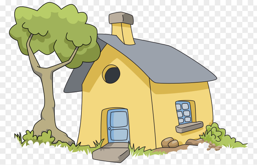 Yellow House Cliparts Clip Art PNG