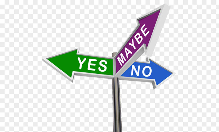 Yes No Choice Decision-making Clip Art PNG
