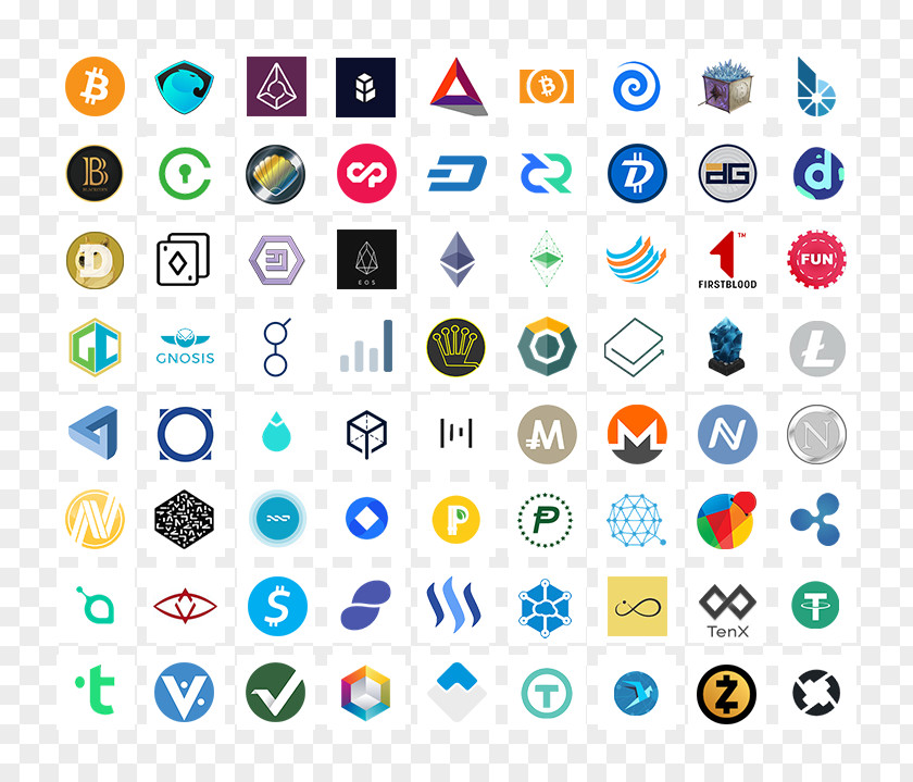 Crypto Currency Color Scheme Pantone PNG