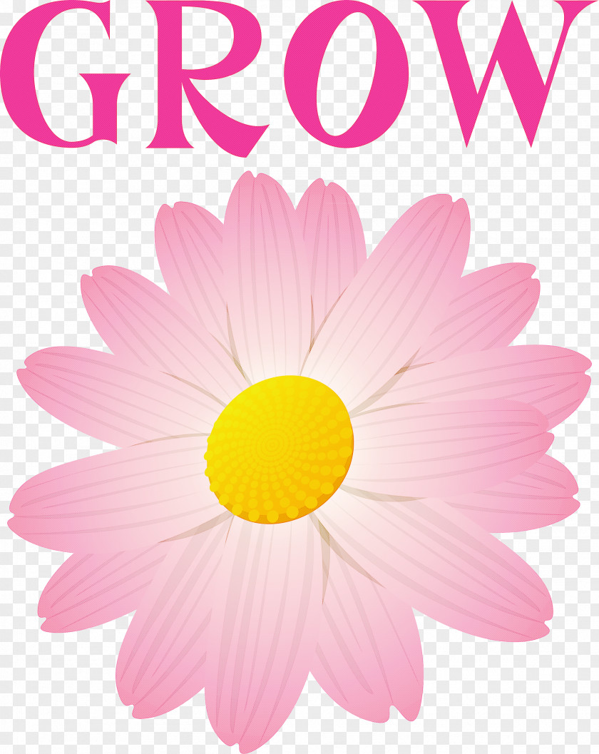 GROW Flower PNG