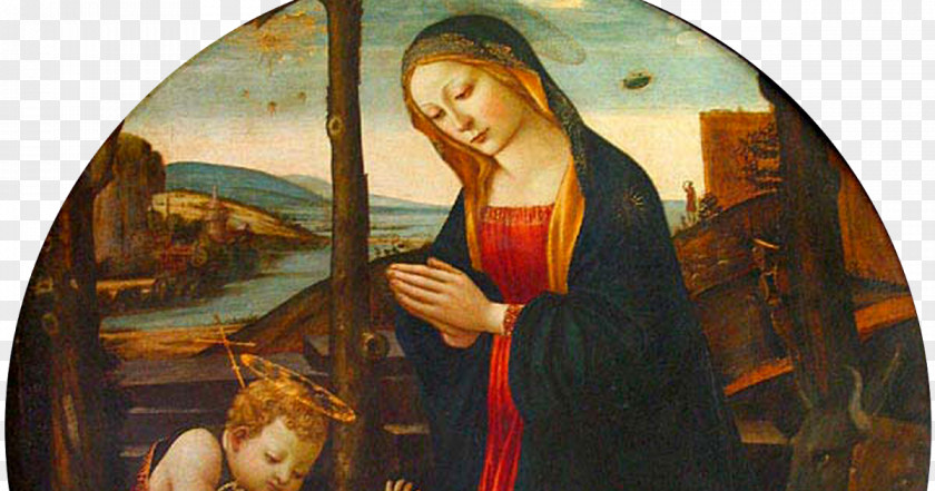Madonna Painting Unidentified Flying Object Renaissance Art PNG