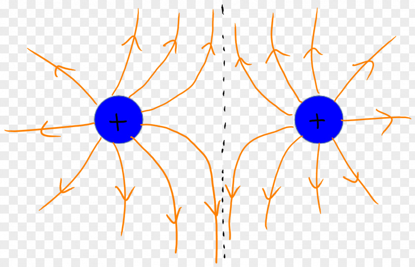 Physics Electric Field Charge Line Point PNG