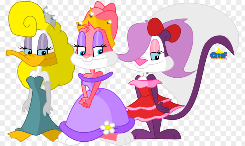 Pink Rabbit Babs Bunny Fifi La Fume Elmyra Duff Cartoon Prom PNG