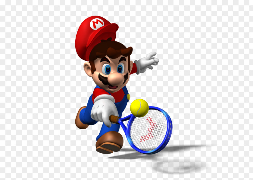 Tennis Mario Aces Power & Luigi: Superstar Saga Open PNG